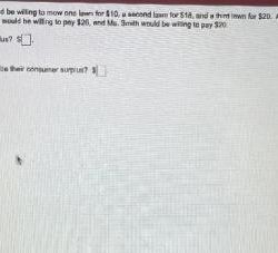 Lawns tim money mows neighborhood extra lawn willing would suppose mow second solved wrong answer thanks got please check know
