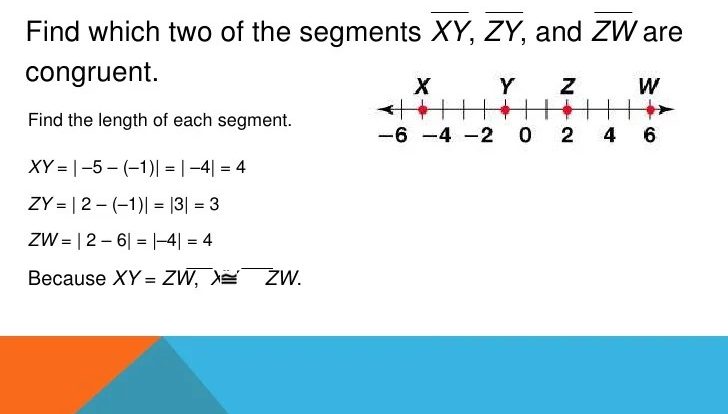 Geometry segments measuring