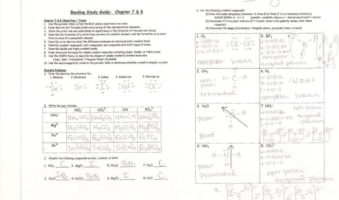 Naming and writing covalent molecules notes answer key